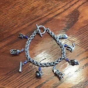 Silver Baby Charm Bracelet
